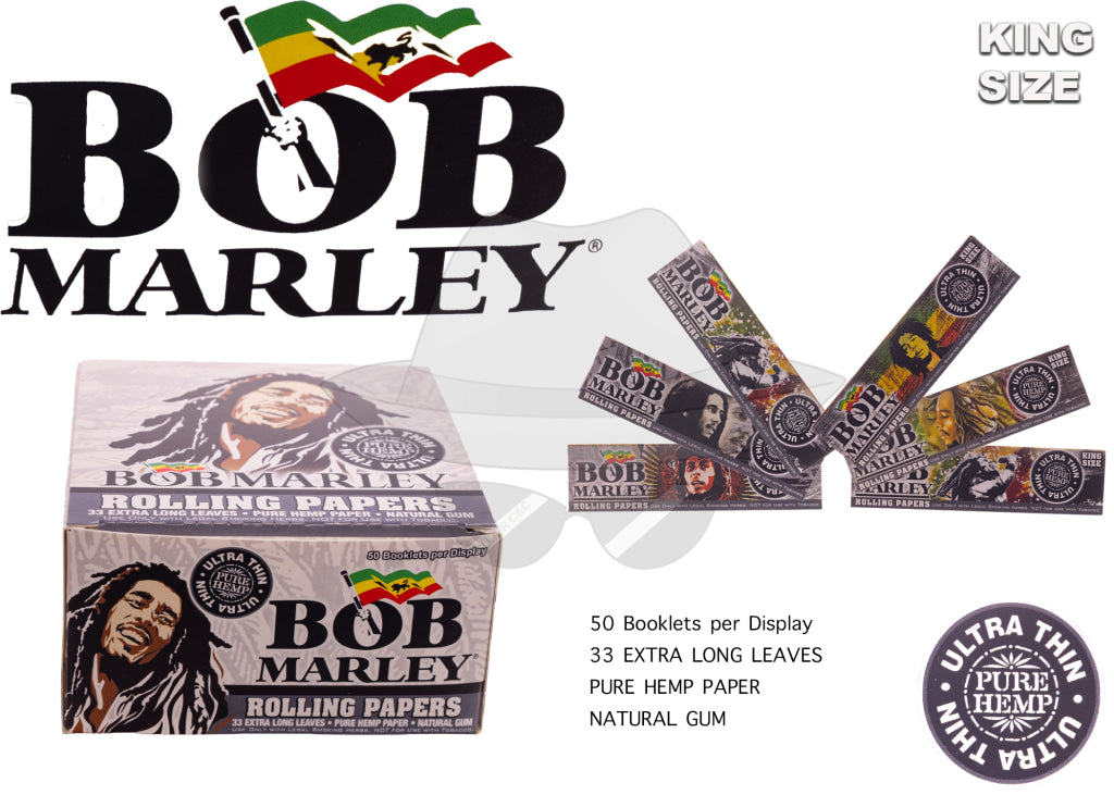 Bob Marley Black Rolling Papers