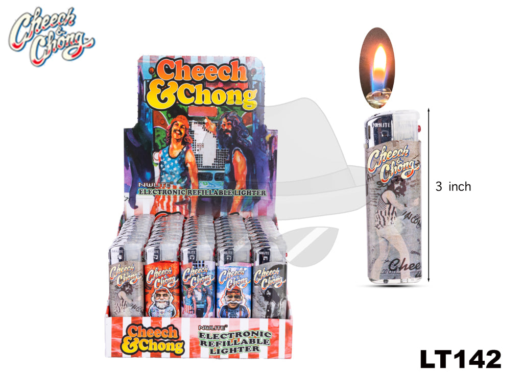 Cheesy & Chong Lighter Display- 50ct 142 Lighter