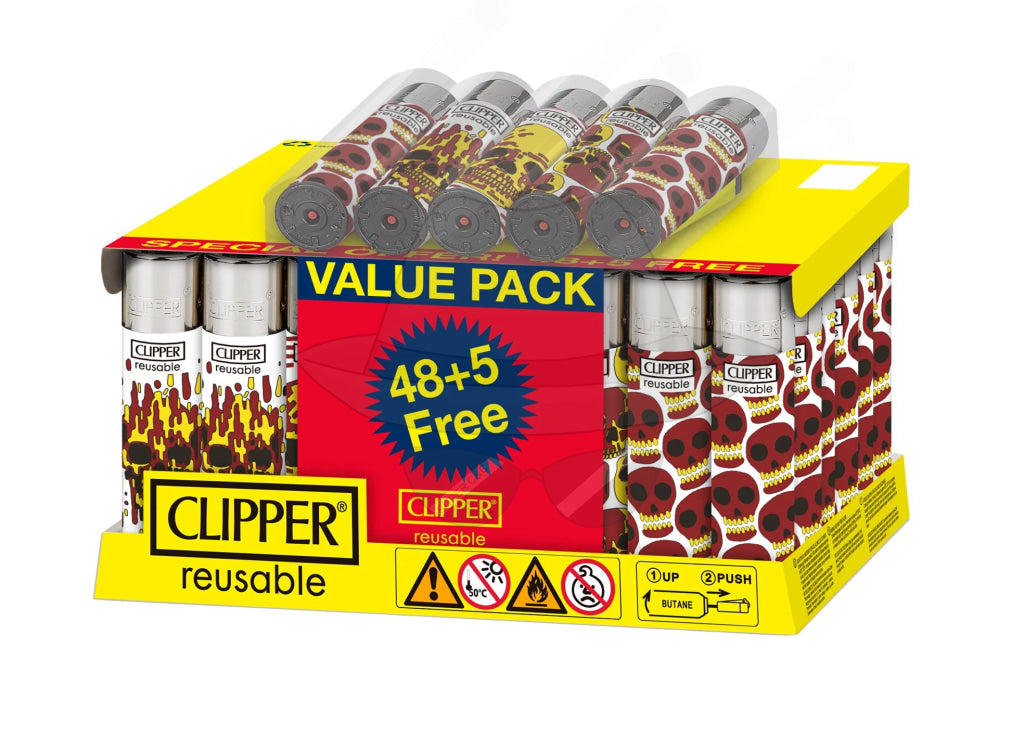 Clipper Classic Large | Printed -48Ct #5 Lighter