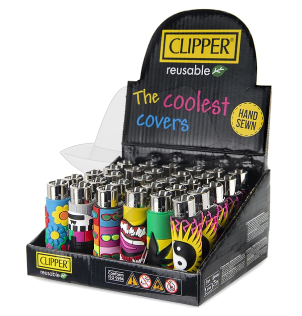 Clipper Lighter With Cover-30Ct C