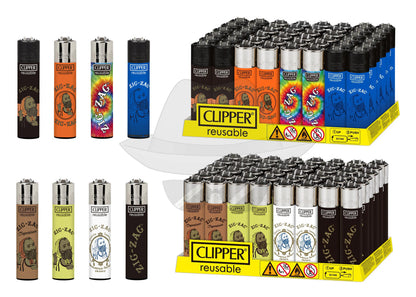 Clipper Lighter Zig Zag-48Ct