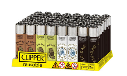 Clipper Lighter Zig Zag-48Ct A