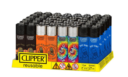 Clipper Lighter Zig Zag-48Ct B