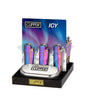 Clipper Metal Lighter With Case-12Ct Icy