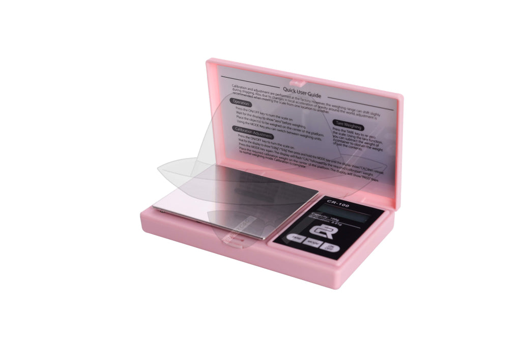 Cr 100/1000G-0.1/0.01G Digital Scale Pink100Gx0.01G