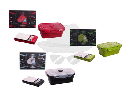 Cr Digital Scale Ad100 - 0.01G W/ Silicone Box