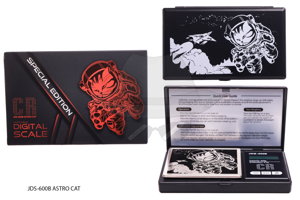 Cr Jds-600B Special Edition Digital Scale 0.1G Astro Cat