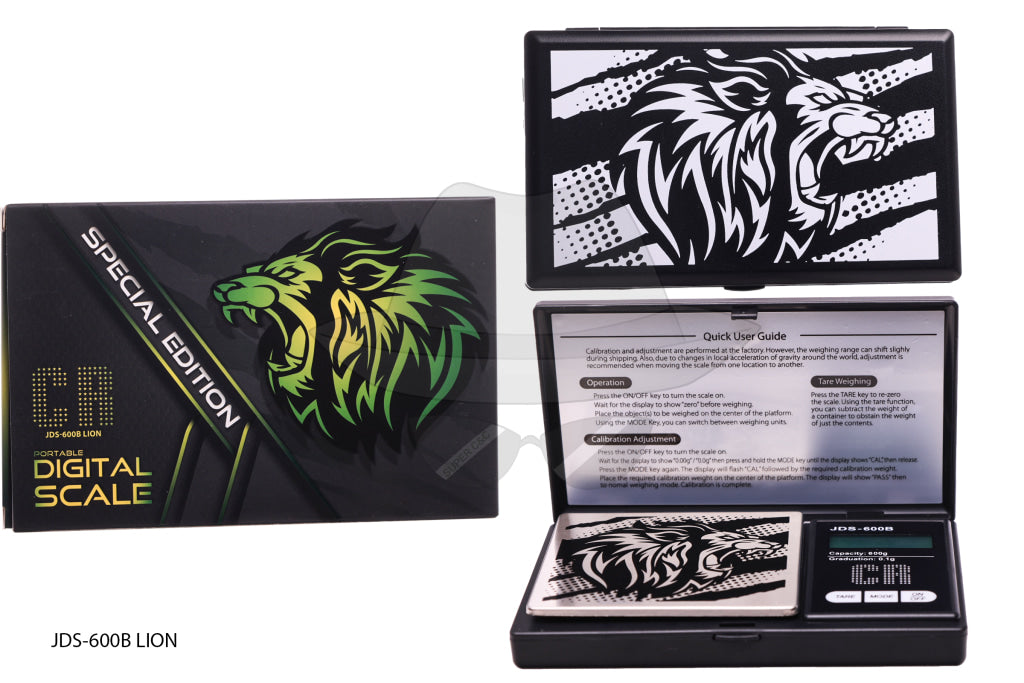 Cr Jds-600B Special Edition Digital Scale 0.1G Lion