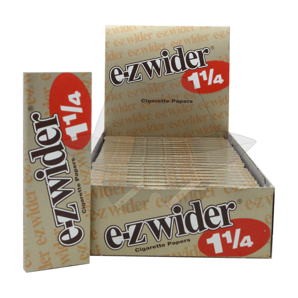 E-Z Wider 1 1/4 Lights Rolling Papers 24 Booklets Rolling Papers