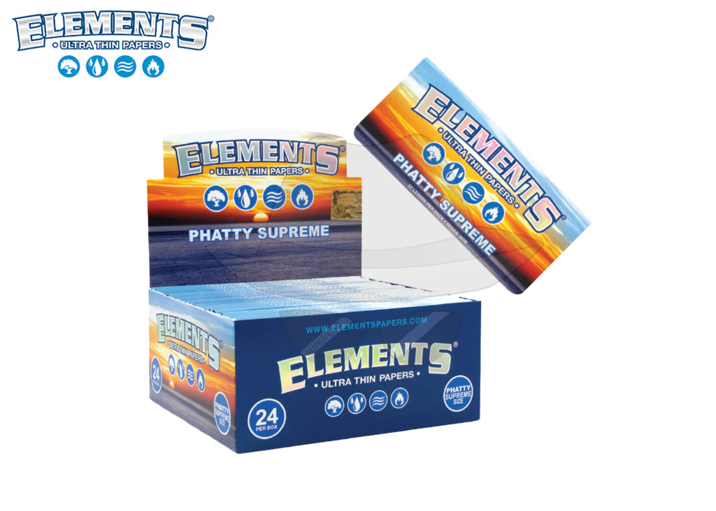 Elements Phatty Supreme Ultra Thin Rolling Paper Rolling Papers
