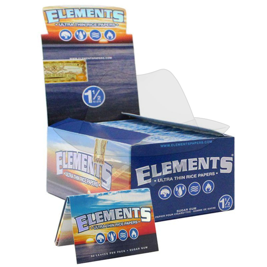 Elements Rolling Papers 1 1/2 Size