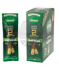 Endo Organic Wraps 5 Cone Filter-15 Display Wowie Natural Rolling Papers