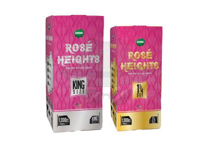Endo Rose Heights Premium Pink Cones-1000Ct Rolling Papers