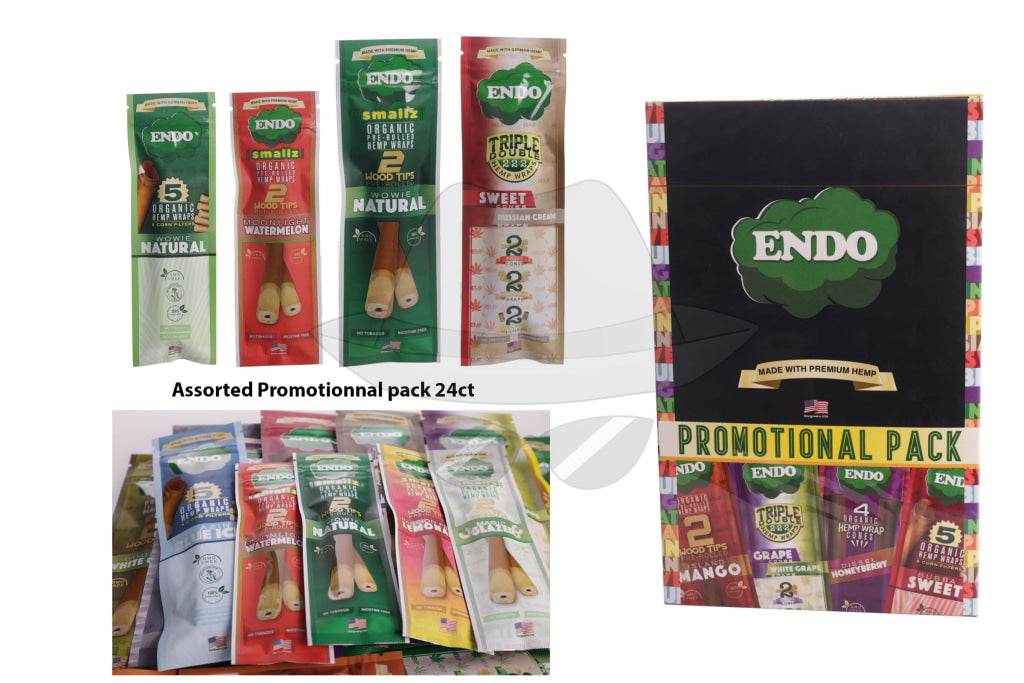 Endo Wraps Assorted Promotional Pack 24Ct