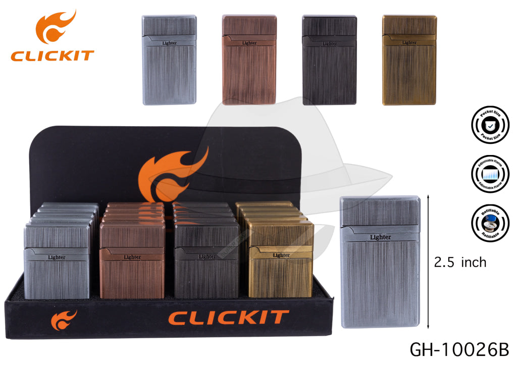 GH-10026B Clickit Torch Lighter -20ct Lighter