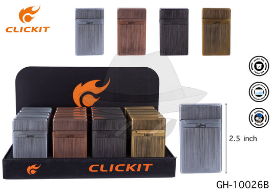GH-10026B Clickit Torch Lighter -20ct Lighter