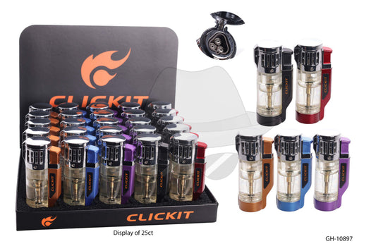 Gh-10897 Clickit Torch Lighter -25Ct