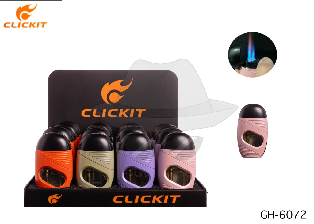 Gh-6072 Clickit Torch Display(20Ct) Lighter