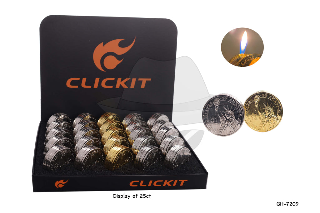 Gh-7209 Clickit Lighter -25Ct