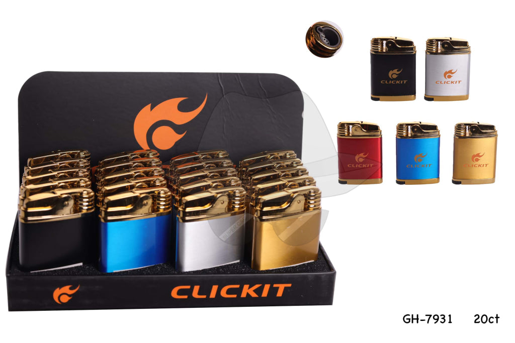 Gh-7931 Clickit Torch Lighter-20Ct Lighter