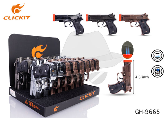GH-9665 Clickit Lighter -16pcs Lighter