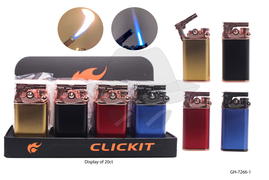 Gh-7266-1 Clickit Lighter&Torch-20Ct Lighter