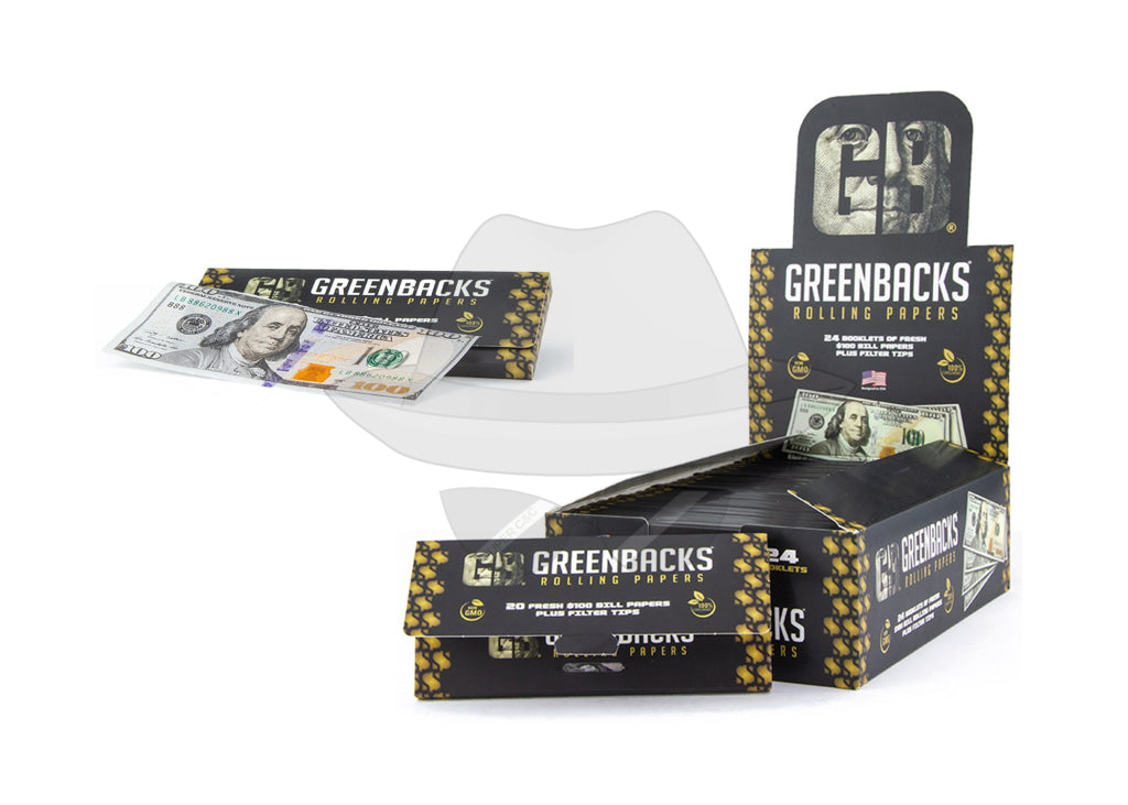 Greenbacks Rolling Papers 24Booklets