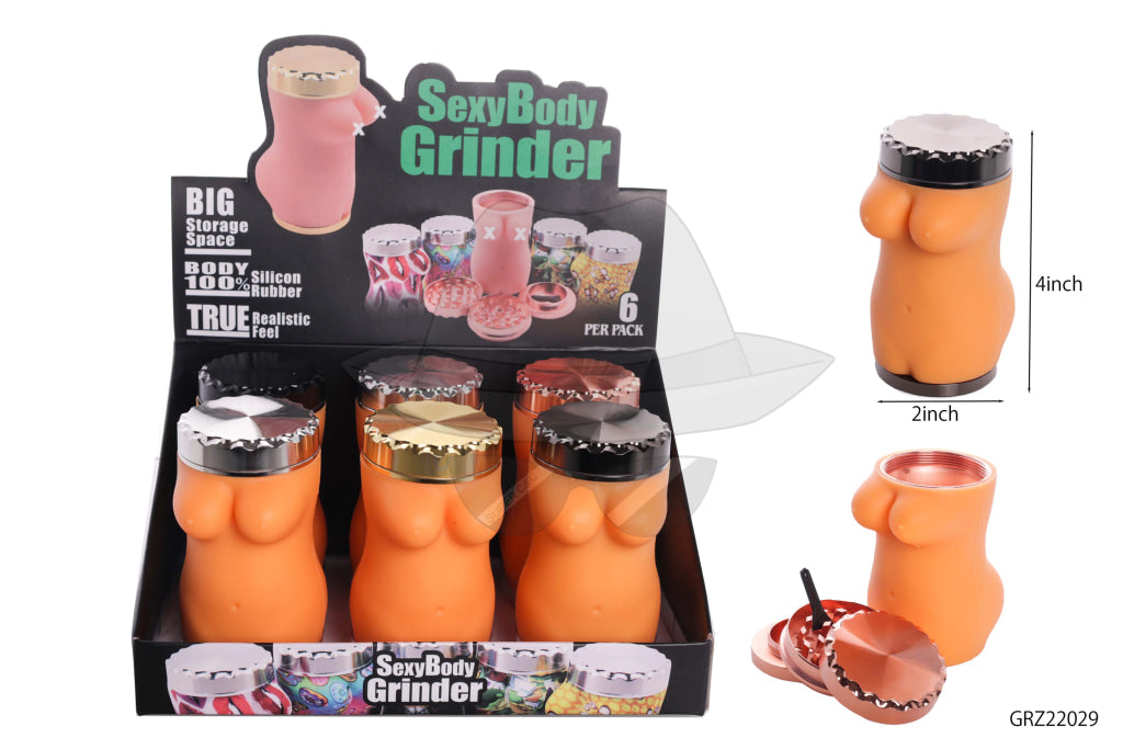 Grz22029 4Part Grinder-6Ct Grinder