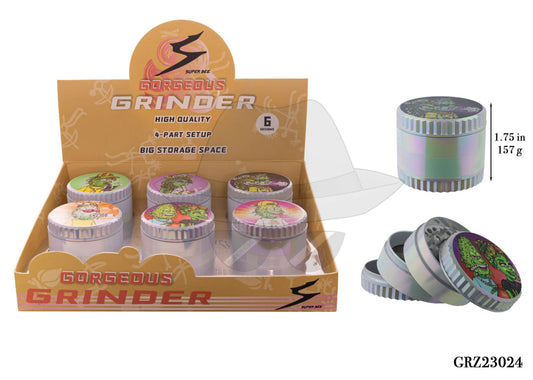 Grz23024 4Part Grinder - 6Ct