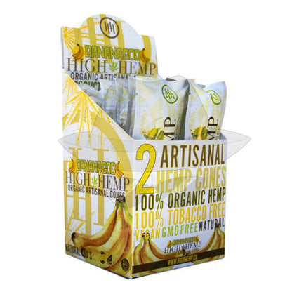 High Hem Cones 2Pk - Original 15Ct Bananagoo Rolling Papers
