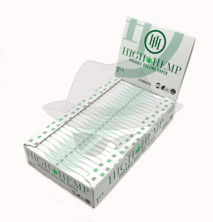 High Hem Organic Rolling Paper 11/4 Papers