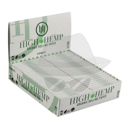 High Hem Organic Rolling Paper King Slim Papers