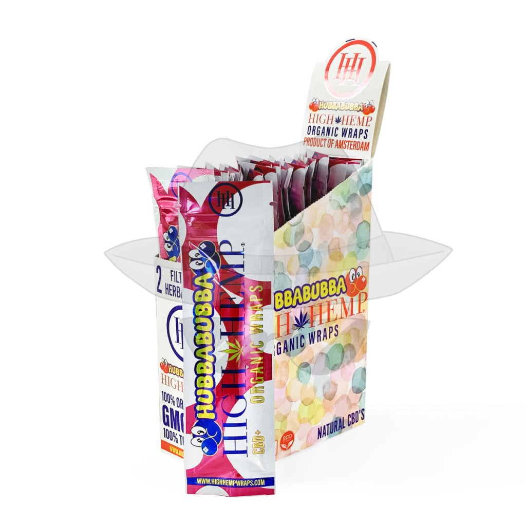 High Hem Organic Wraps Bubble Gum Rolling Papers