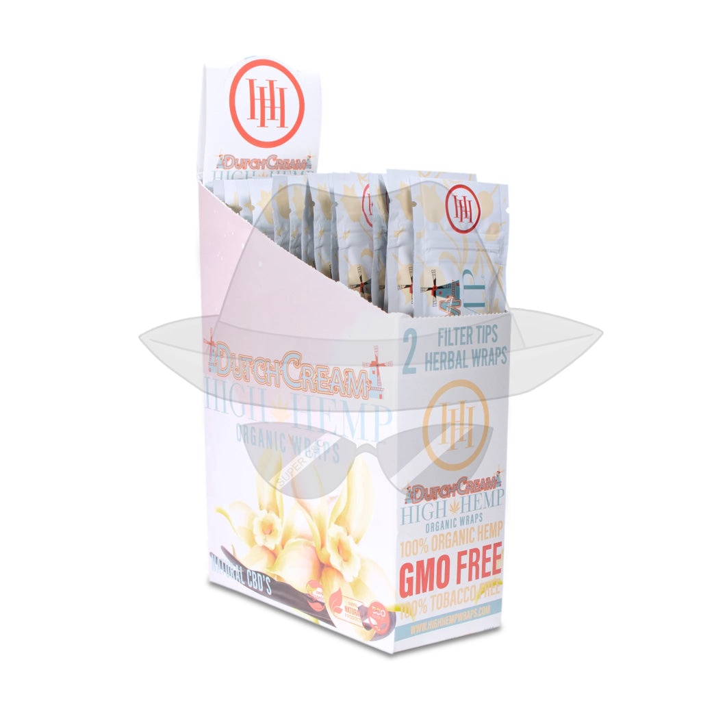 High Hem Organic Wraps Dutch Cream Rolling Papers