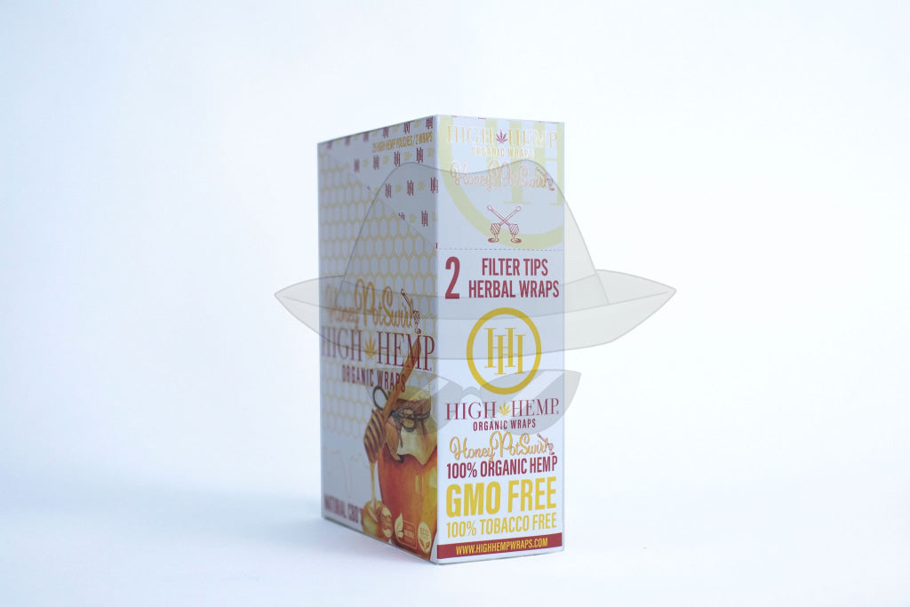 High Hem Organic Wraps Honey Rolling Papers