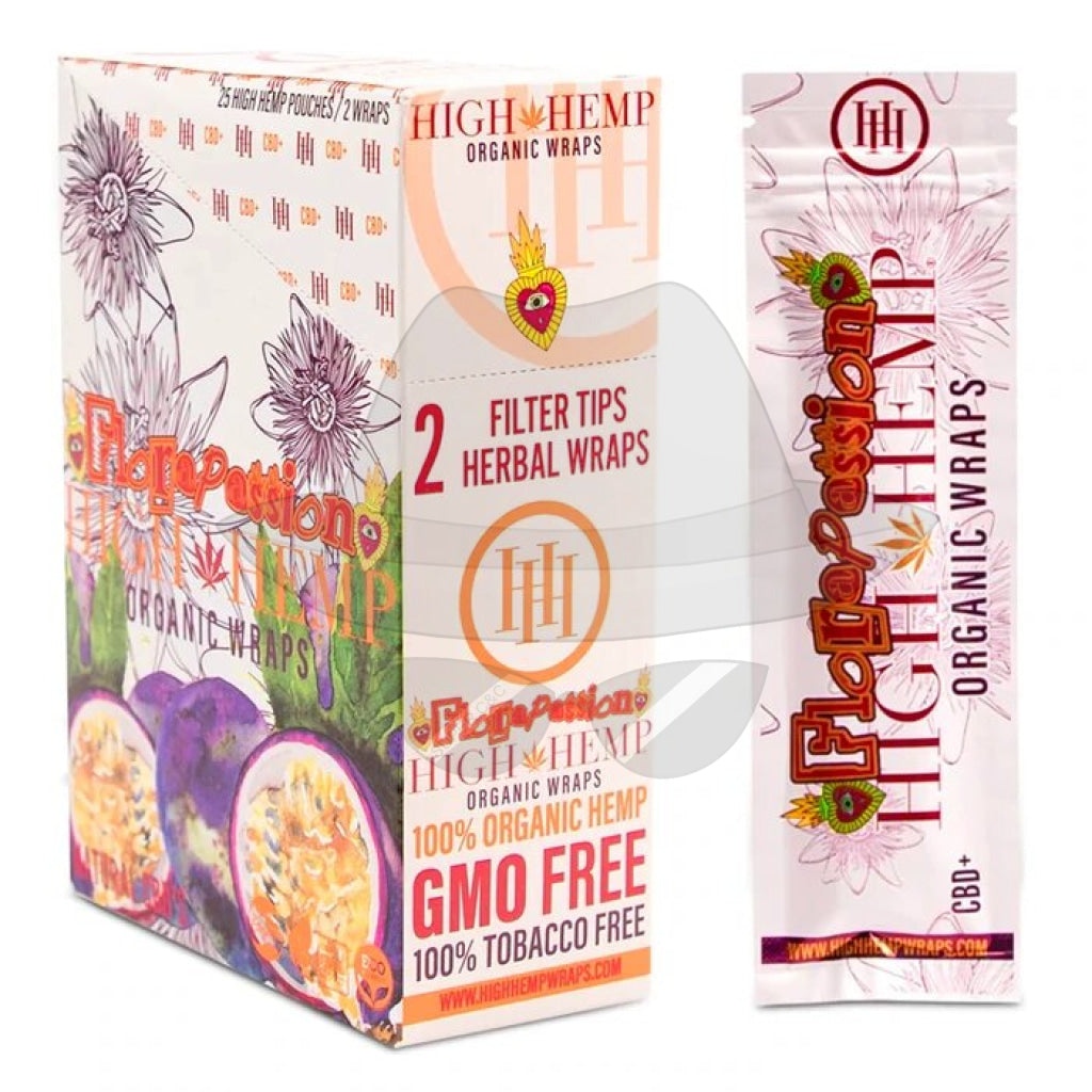 High Hem Organic Wraps Passion Fruit Rolling Papers