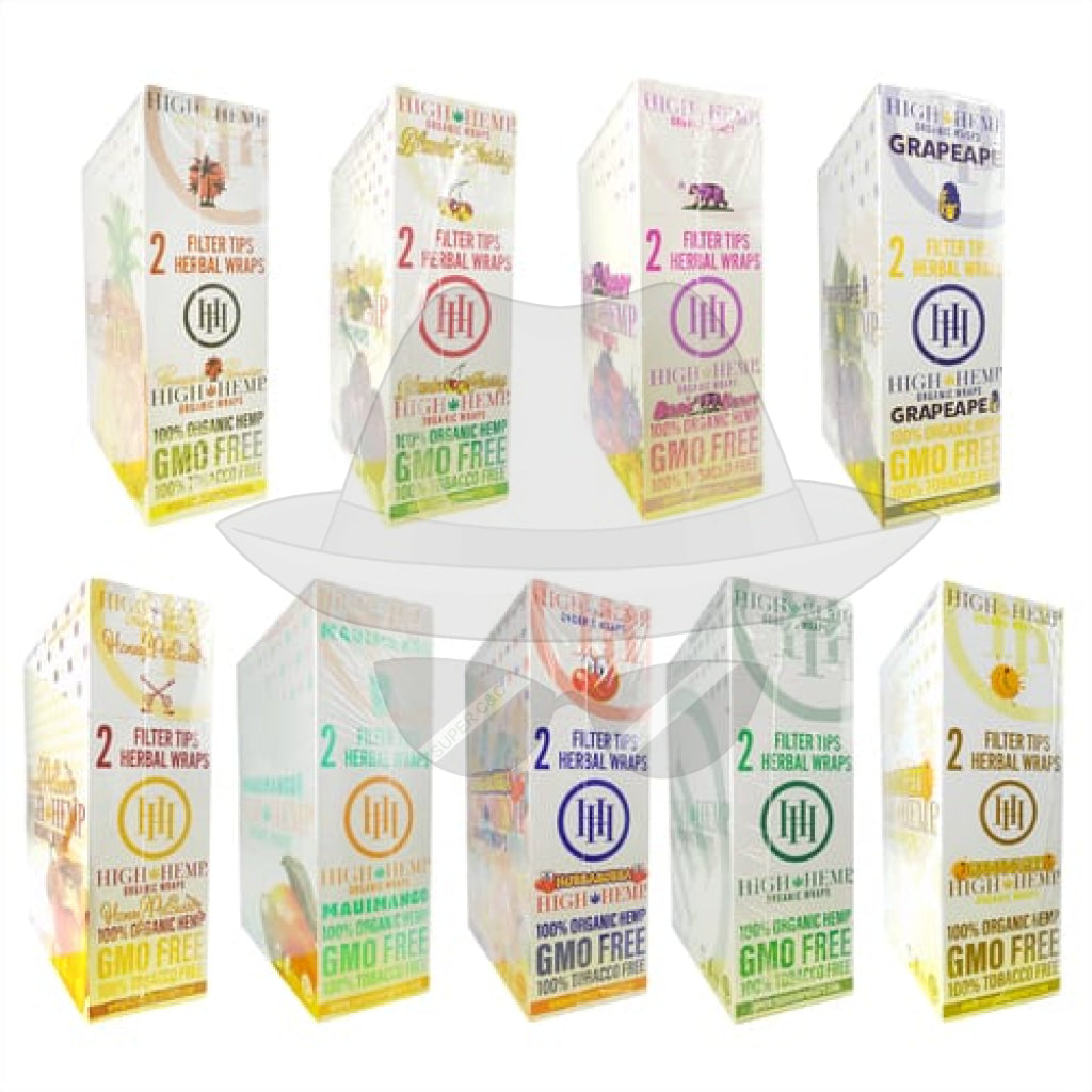 High Hem Organic Wraps Rolling Papers