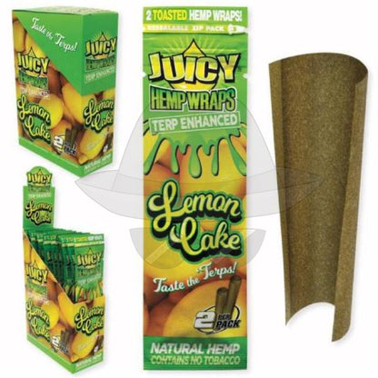 Juicy Hem Wraps Lemon Cake Rolling Papers