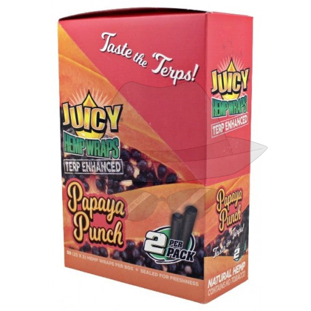 Juicy Hem Wraps Papaya Punch Rolling Papers