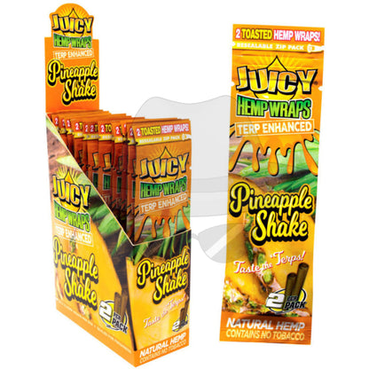 Juicy Hem Wraps Pineapple Shake Rolling Papers