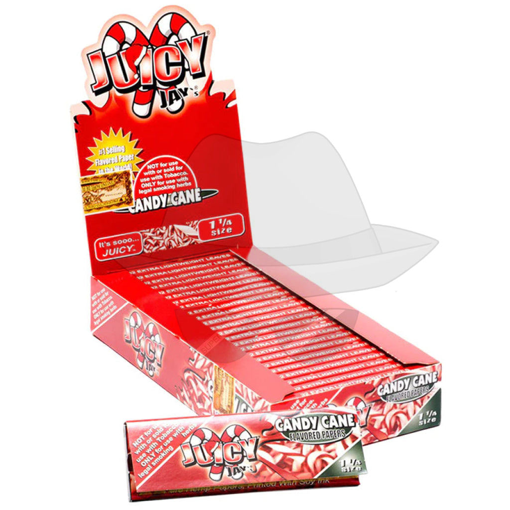 Juicy Jays 1.25 Rolling Papers Candy Cane