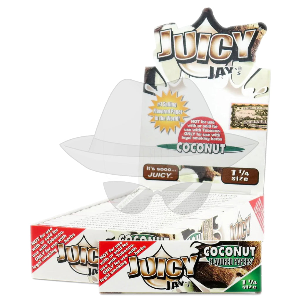 Juicy Jays 1.25 Rolling Papers Coconut