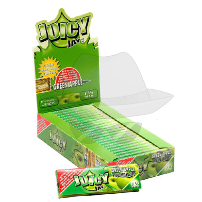 Juicy Jays 1.25 Rolling Papers Green Apple