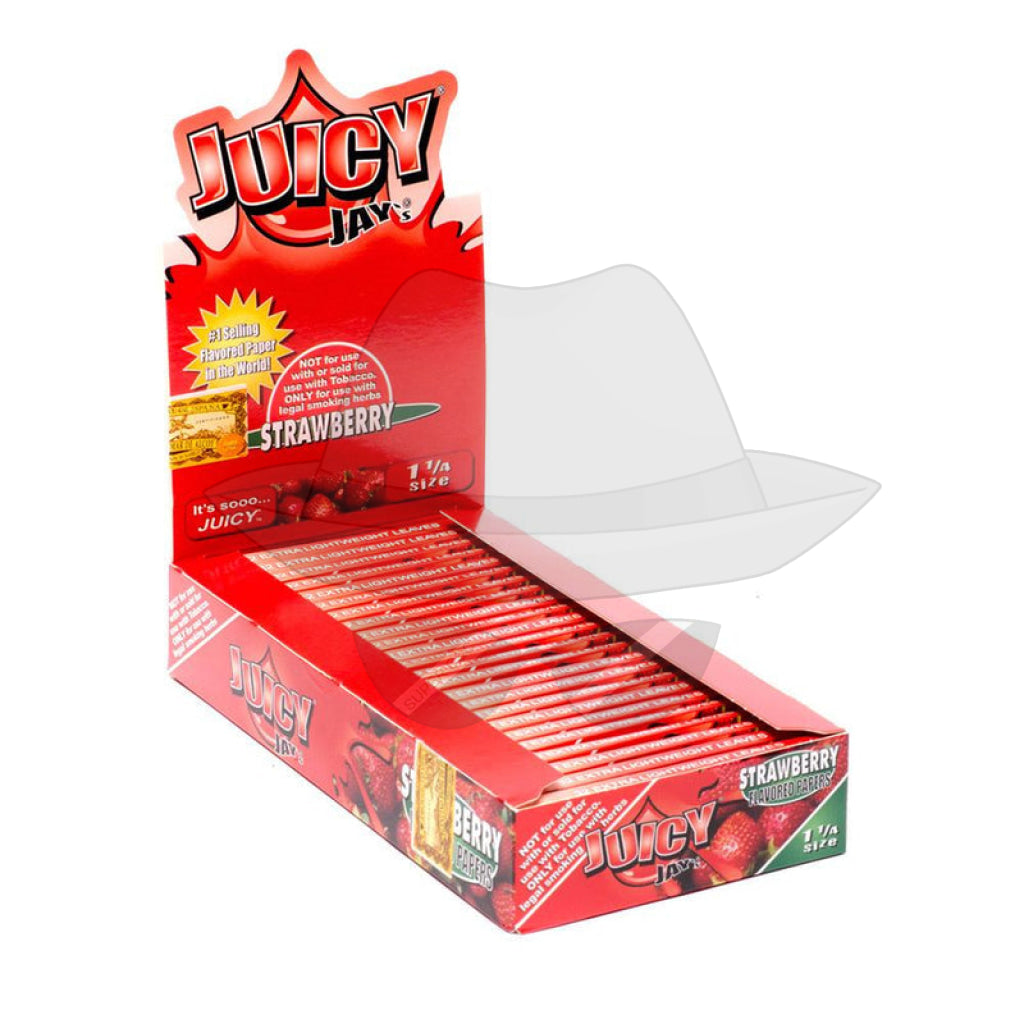 Juicy Jays 1.25 Rolling Papers Strawberry