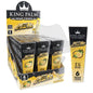 King Palm 1 ¼ Size Hemp Cones 30Ct Display Lil Lemon Rolling Papers