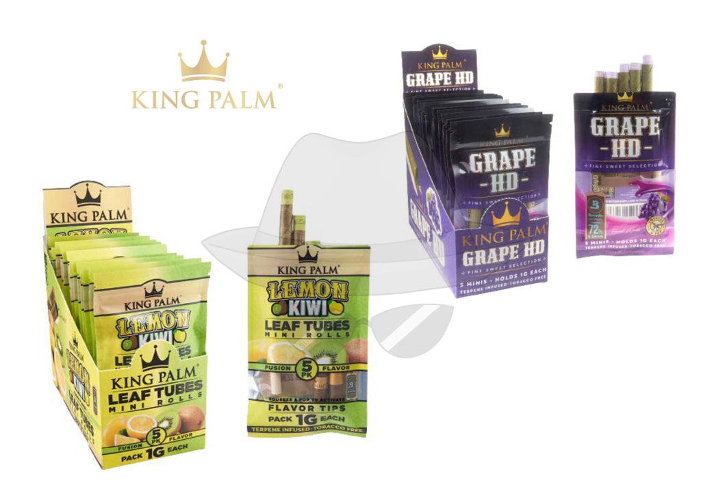 King Palm 5 Minis / 15 Per Box Rolling Papers