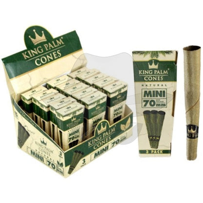 King Palm Cones 84Mm/70Mm -15Ct Rolling Papers