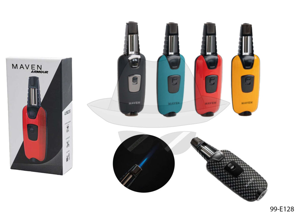 Maven Armour | Premium Straight Angle Torch Lighter Mix 5Pcs