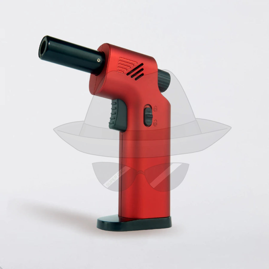 Maven Cyclone | Premium Handheld Angled Table Torch Lighter Red