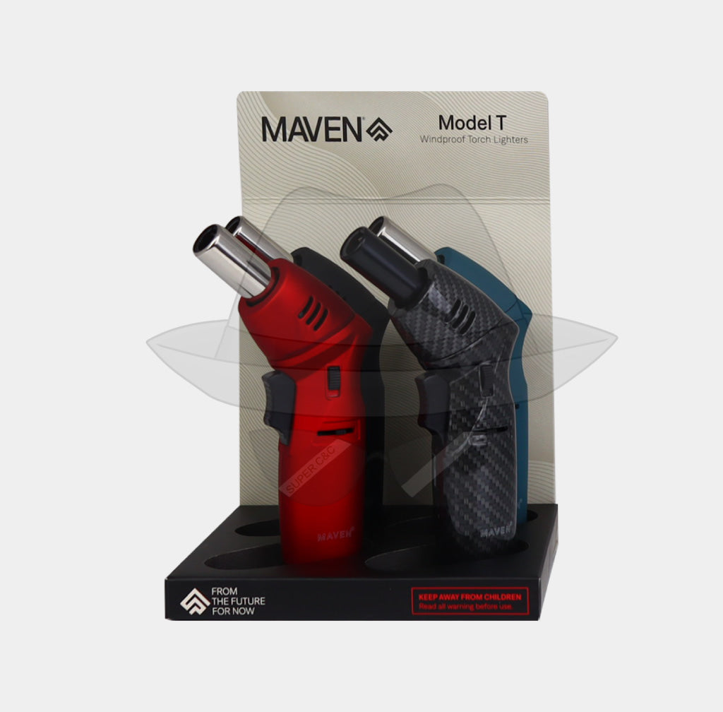 Maven Model T Torch Lighter Display -4ct Lighter